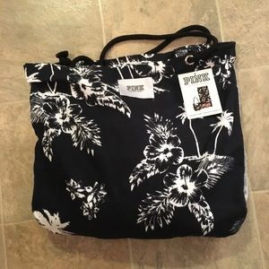 Victoria Secret Pink Packable Towel Tote